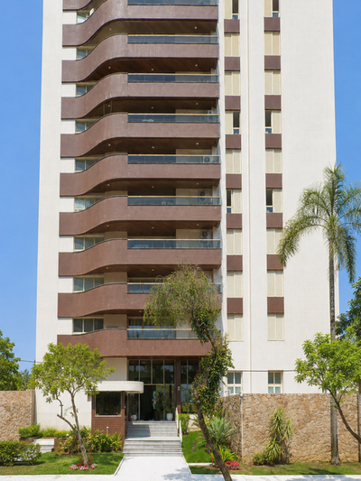 Fachada do Edifício Rio das Pérolas, Módulo 06, Riviera de São Lourenço