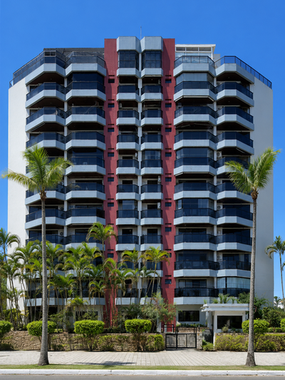 Fachada do Edifício Itaperubá, Módulo 06, Riviera de São Lourenço