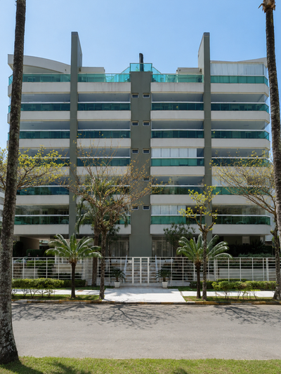 Fachada do Edifício Palm Beach, Módulo 07, Riviera de São Lourenço