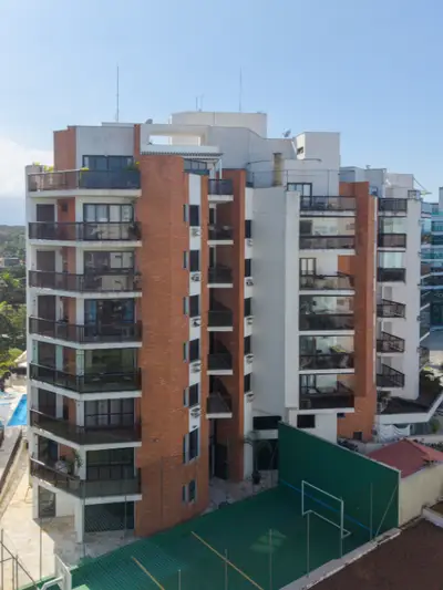 Fachada do Edifício Barravento, Módulo 04, Riviera de São Lourenço