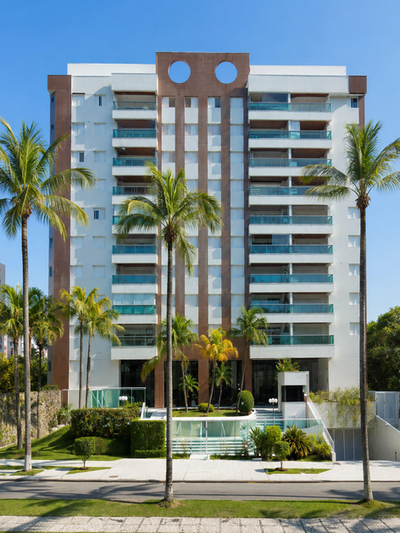 Fachada do Edifício Rio das Conchas, Módulo 06, Riviera de São Lourenço