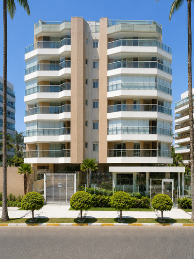 Fachada do Edifício Buzios, Módulo 07, Riviera de São Lourenço