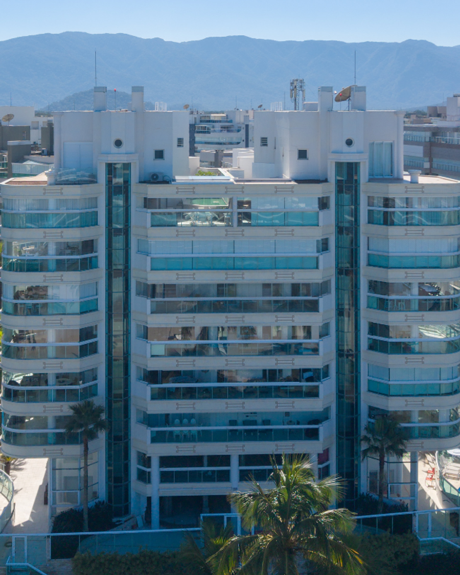 Fachada do Edifício Athenas, Módulo 07, Riviera de São Lourenço, Bertioga