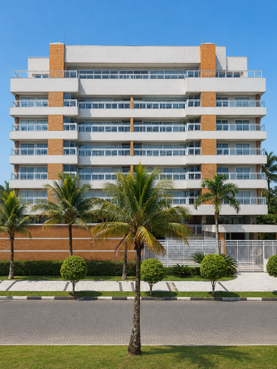 Fachada do Edifício Belleville, Módulo 02, Riviera de São Lourenço