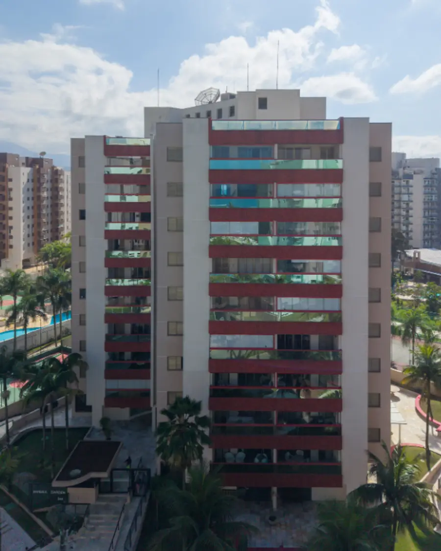 Fachada do Edifício Riviera Garden, Módulo 06, Riviera de São Lourenço, Bertioga