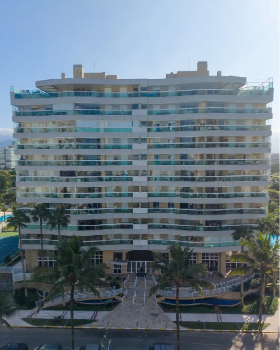 Fachada do Edifício Fernando de Noronha, Módulo 08, Riviera de São Lourenço, Bertioga