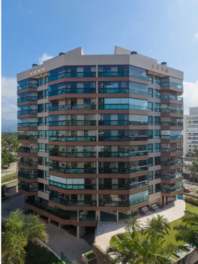 Fachada do Edifício North Wing, Módulo 06, Riviera de São Lourenço