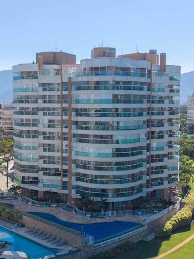 Fachada do Edifício Fortes, Módulo 08, Riviera de São Lourenço