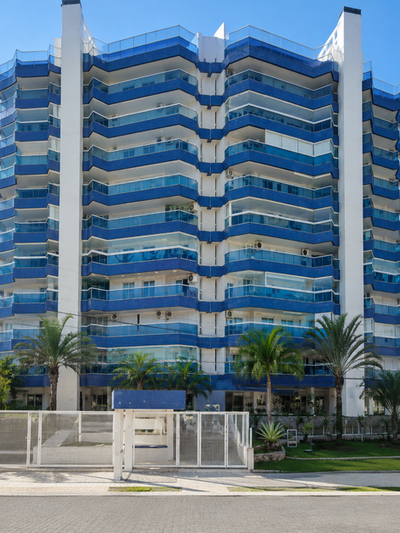 Fachada do Edifício Porto Mare, Módulo 06, Riviera de São Lourenço