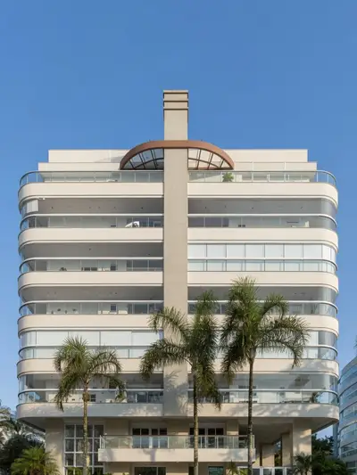 Fachada do Edifício Salinas, Módulo 07, Riviera de São Lourenço