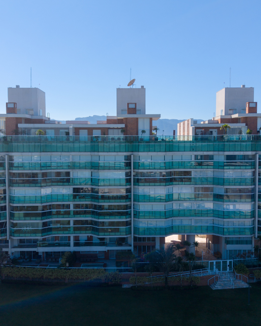 Fachada do Edifício Majestic, Módulo 07, Riviera de São Lourenço, Bertioga