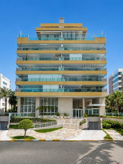 Fachada do Edifício Costa Balena, Módulo 02, Riviera de São Lourenço