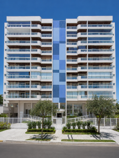 Fachada do Edifício Navegantes, Módulo 03, Riviera de São Lourenço