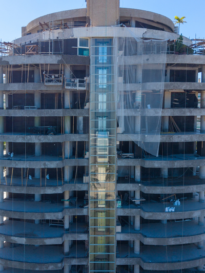 Fachada do Edifício Splendor, Módulo 08, Riviera de São Lourenço