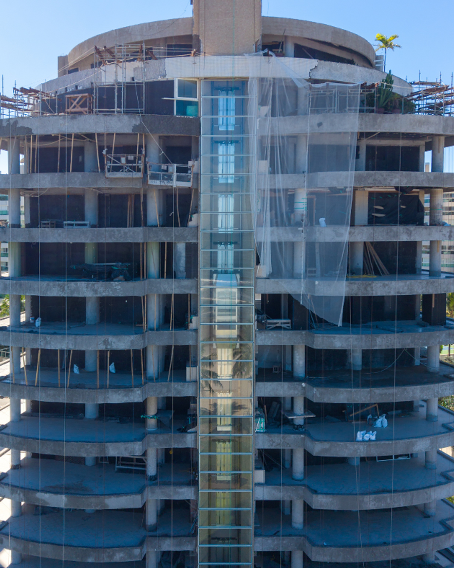 Fachada do Edifício Splendor, Módulo 08, Riviera de São Lourenço, Bertioga