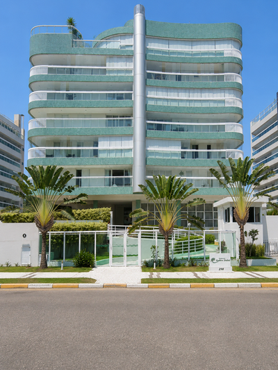 Fachada do Edifício Quebra Ondas, Módulo 07, Riviera de São Lourenço