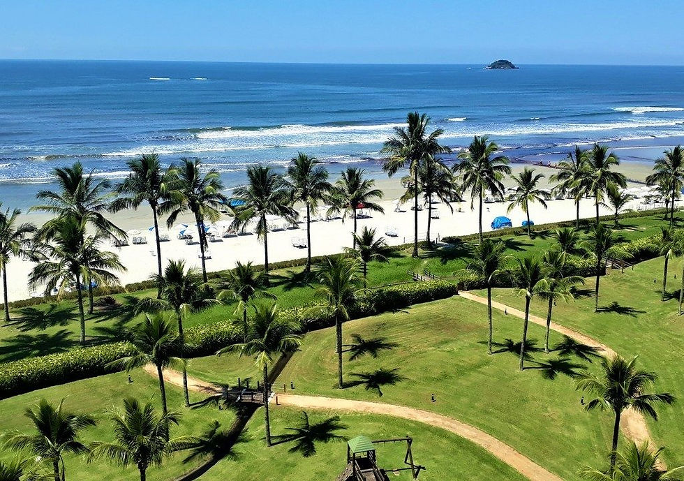 Jardim frontal na Riviera