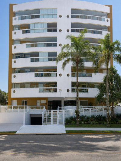Fachada do Edifício Itaguaré, Módulo 07, Riviera de São Lourenço