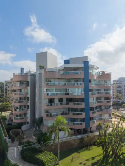 Fachada do Edifício Caracol, Módulo 04, Riviera de São Lourenço