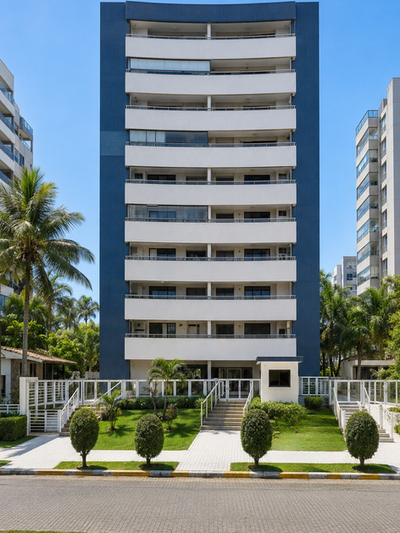 Fachada do Edifício Itapuã, Módulo 06, Riviera de São Lourenço