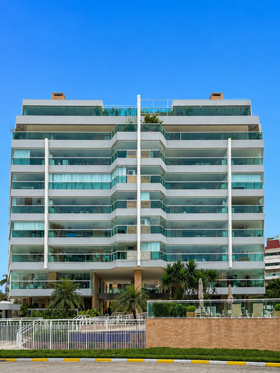 Fachada do Edifício Cap Martin, Módulo 04, Riviera de São Lourenço