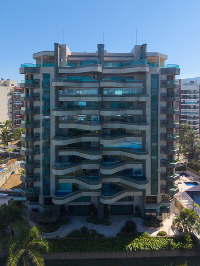 Fachada do Edifício Golden Coast, Módulo 06, Riviera de São Lourenço