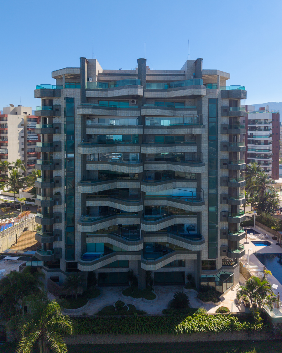 Fachada do Edifício Golden Coast, Módulo 06, Riviera de São Lourenço, Bertioga