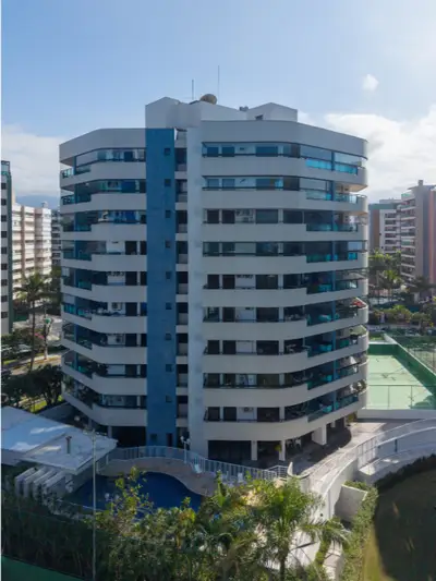 Fachada do Edifício Água Marinha, Módulo 06, Riviera de São Lourenço