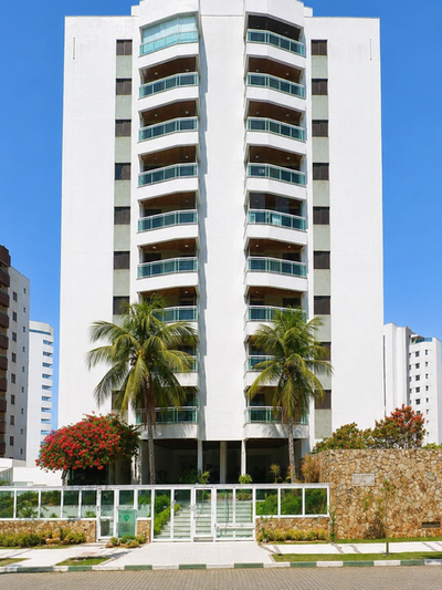 Fachada do Edifício Rio Verde, Módulo 06, Riviera de São Lourenço