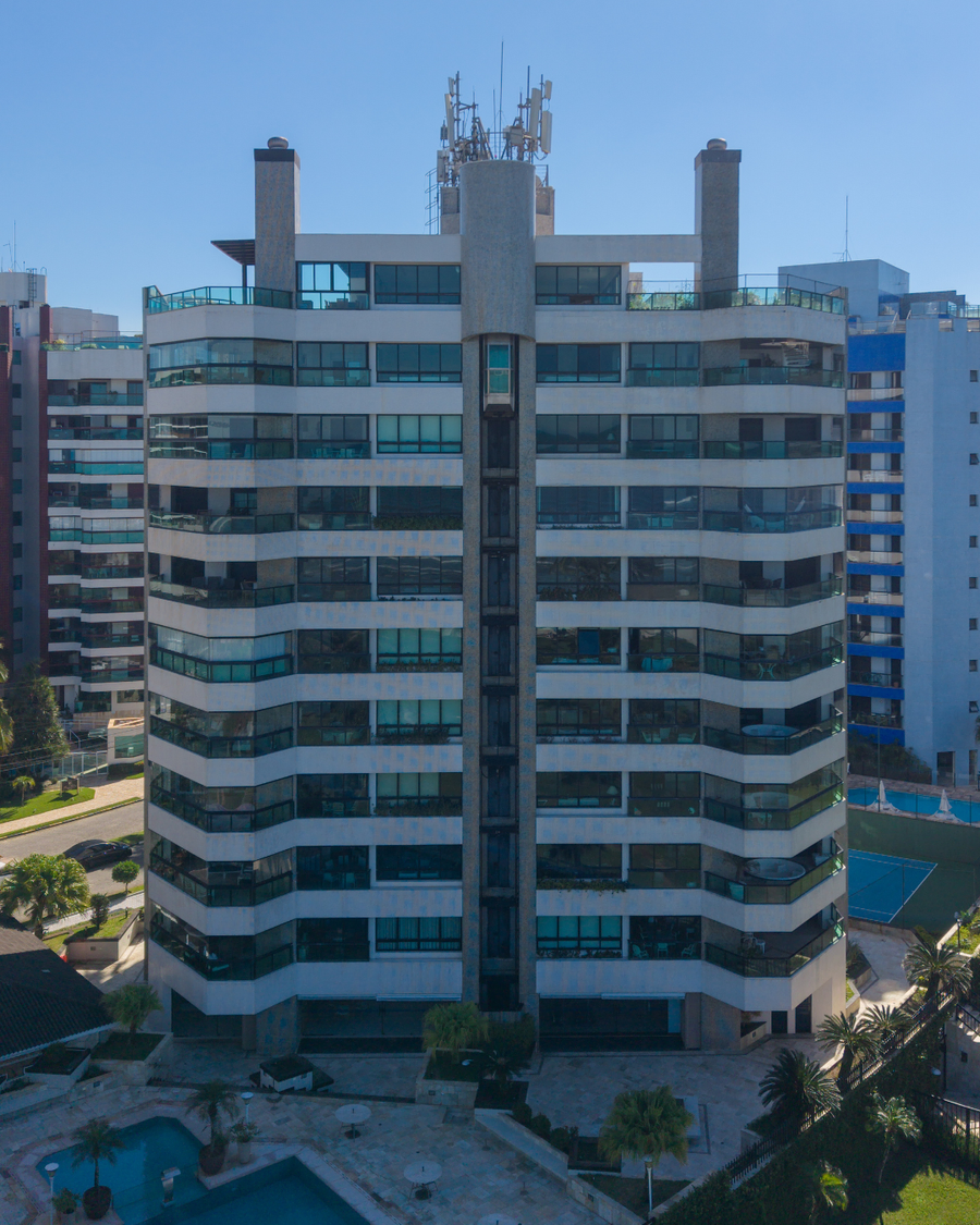 Fachada do Edifício Sabel IV, Módulo 06, Riviera de São Lourenço, Bertioga