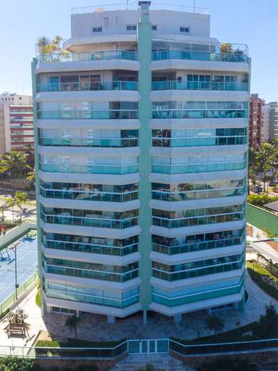 Fachada do Edifício Verde Mar, Módulo 06, Riviera de São Lourenço
