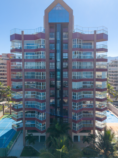 Fachada do Edifício Ilha de Scorpius, Módulo 06, Riviera de São Lourenço