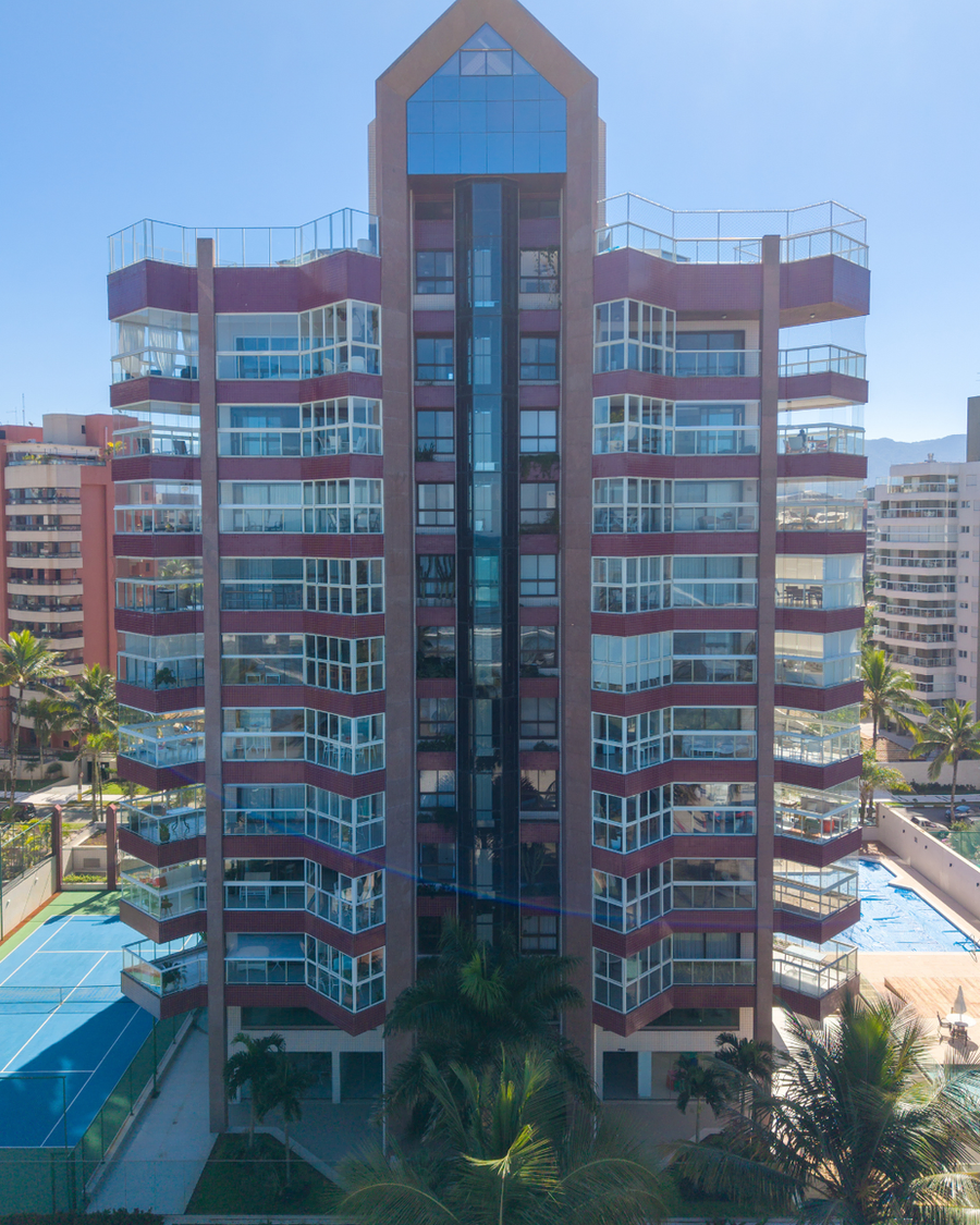 Fachada do Edifício Ilha de Scorpius, Módulo 06, Riviera de São Lourenço, Bertioga