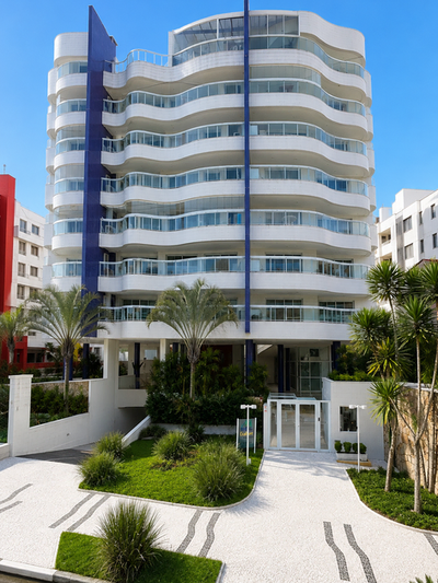 Fachada do Edifício Ecomare, Módulo 02, Riviera de São Lourenço