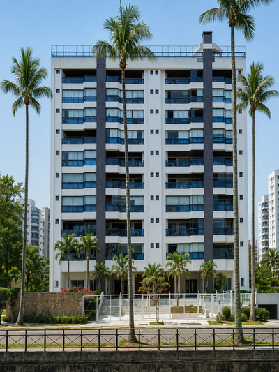 Fachada do Edifício Rio São Lourenço, Módulo 06, Riviera de São Lourenço