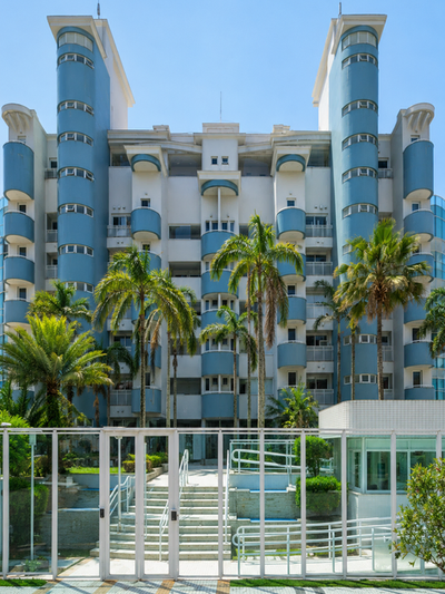Fachada do Edifício Casa Blanca, Módulo 07, Riviera de São Lourenço