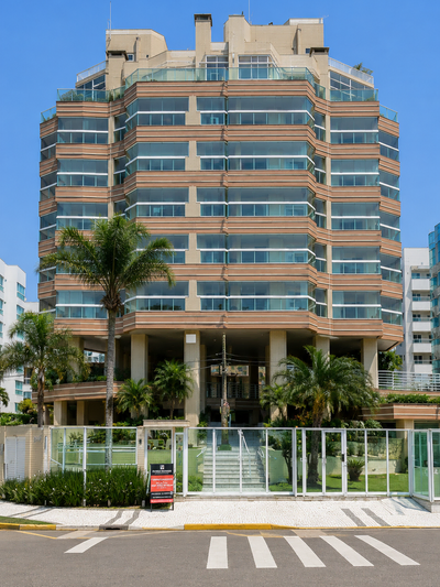 Fachada do Edifício Ilha de Marajó, Módulo 07, Riviera de São Lourenço