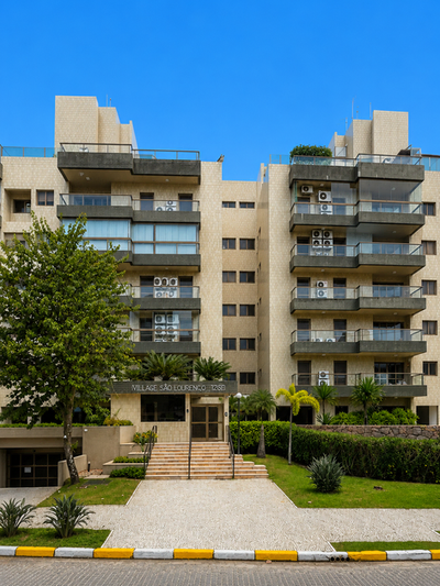 Fachada do Edifício Villagio São Lourenço, Módulo 04, Riviera de São Lourenço