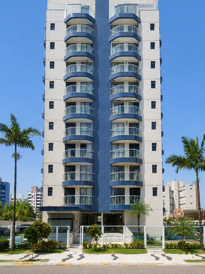 Fachada do Edifício Indian, Módulo 06, Riviera de São Lourenço
