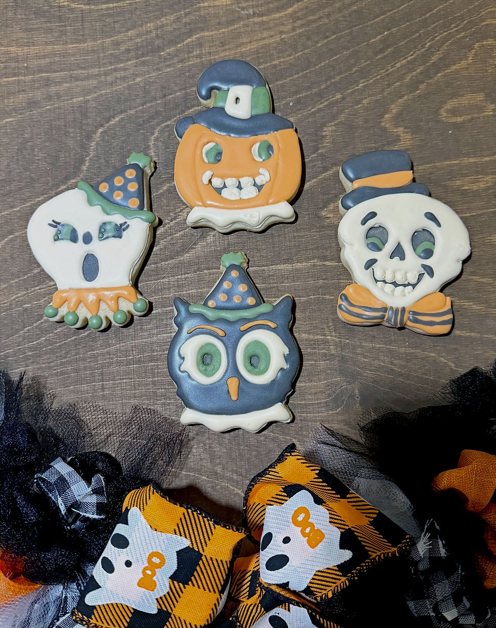 Vintage Halloween Cookie Class