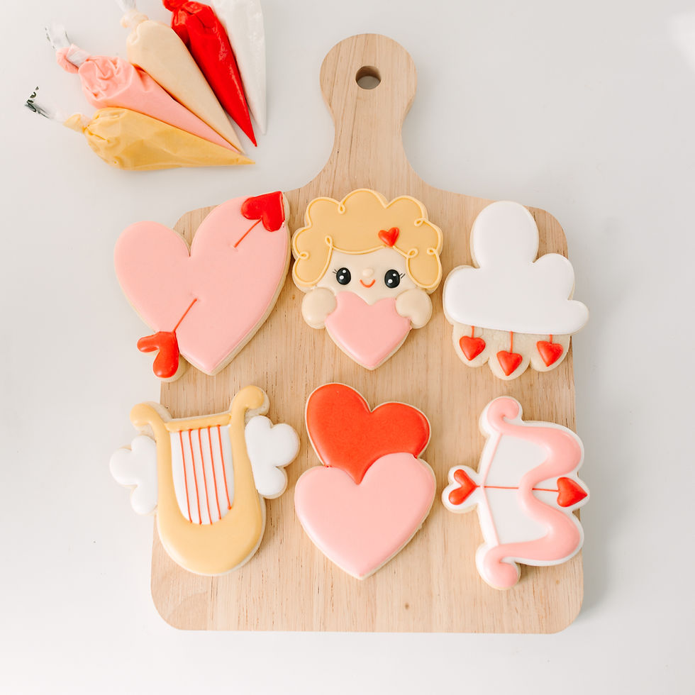 Private Class -  Love Struck Cookie Decorating Class