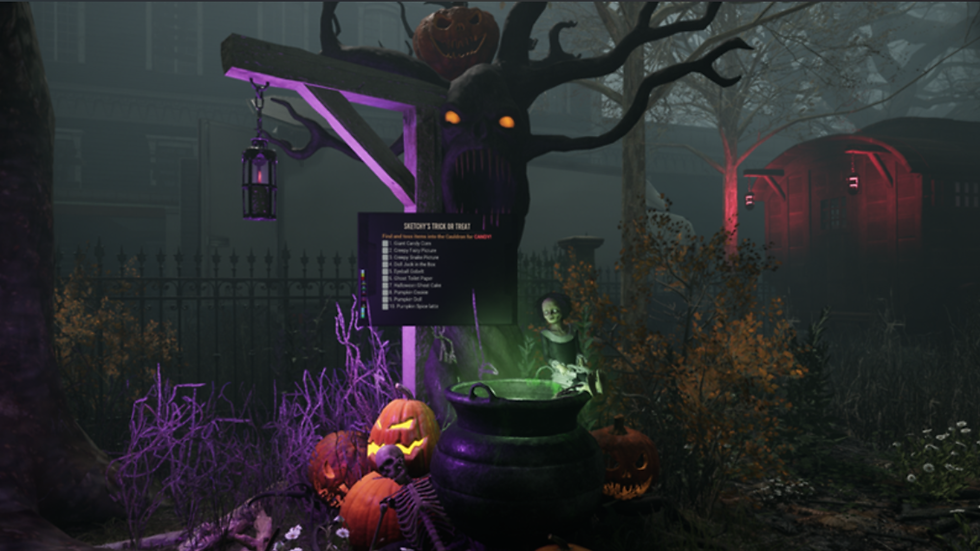Sketchy's Contract Halloween event in the game