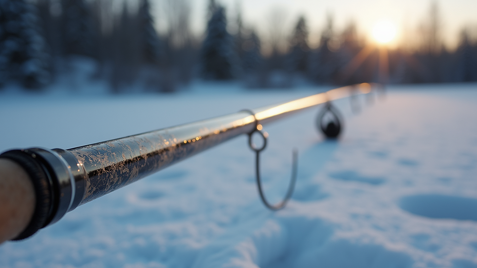Personalized Ice Fishing Poles: A Buyer's Guide