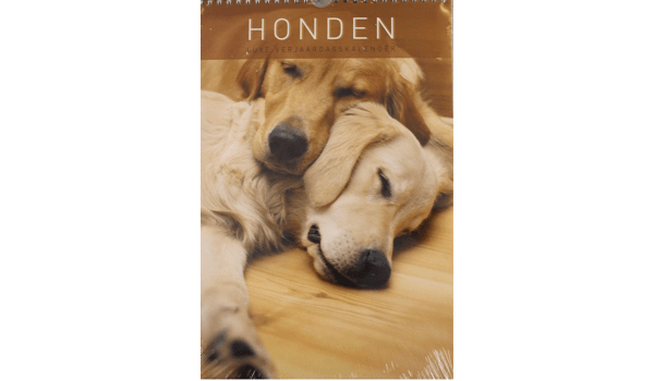 cadeau voor hondenliefhebber, honden verjaardagskalender