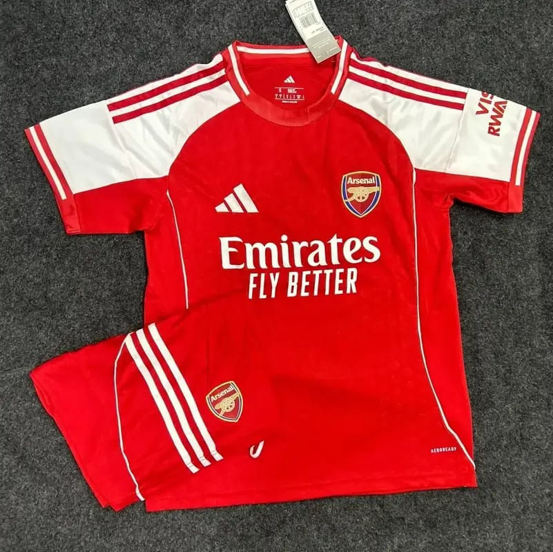Arsenal Home 25/26 Jersey with shorts