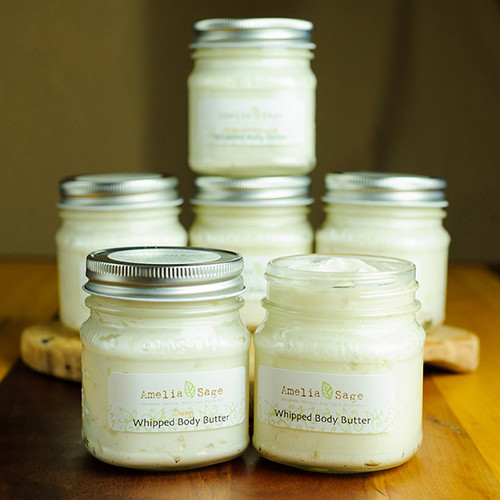 3 Whipped Body Butters (5 Scents Available) ameliasage