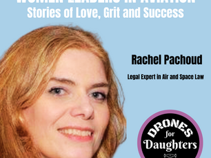 Women should Follow their Instinct, says Air and Space Law Expert, Rachel Pachoud