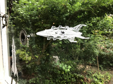 papier techniek kunst vakantie dromen grafiek cadeau ruimte marine reizen kunstwerk raket heelal constructie avontuur monotype melkweg ruimtevaart toekomst onderweg wetenschap drukwerk vervoer prent zeppelin kunstkado luchtvaart prentkunst onderzeeboot ruimtereizen paper technique art vacation dreams graphics gift space marine travel artwork rocket universe construction adventure monotype galaxy space travel future on the move science print transport print zeppelin art gift aviation print art submarine space travel marjoke schulten