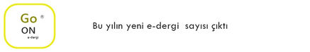 Go On bu yılın e-dergisini çıkardı.