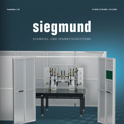 Schweiss- und Spanntischsysteme von Siegmund